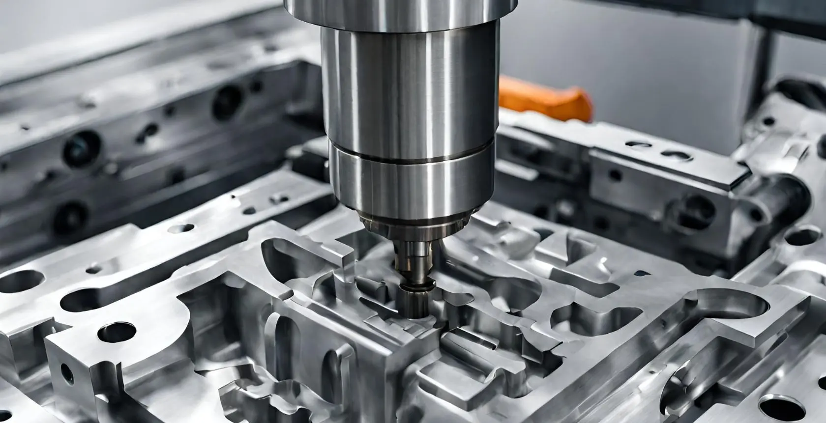 دستگاه تراشکاری CNC در کارگاه مکانیکی