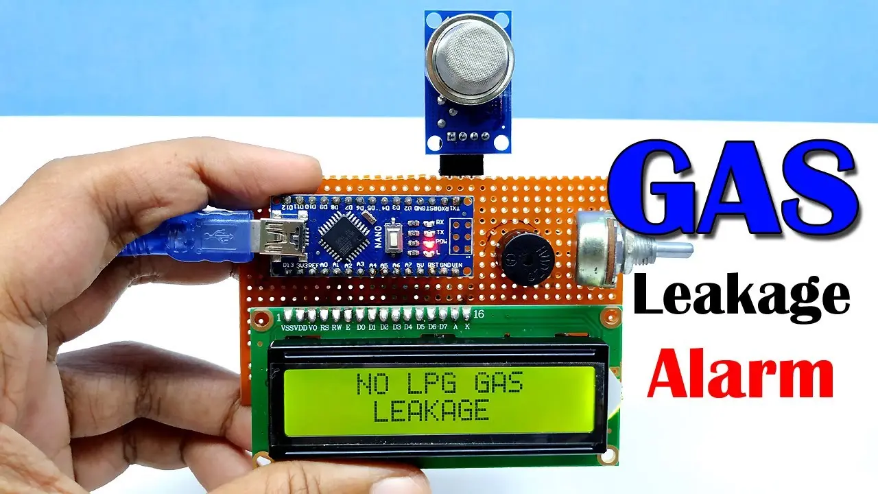 سنسورهای هوشمند و پیشرفته برای تشخیص نشت گاز با استفاده از فناوری IoT