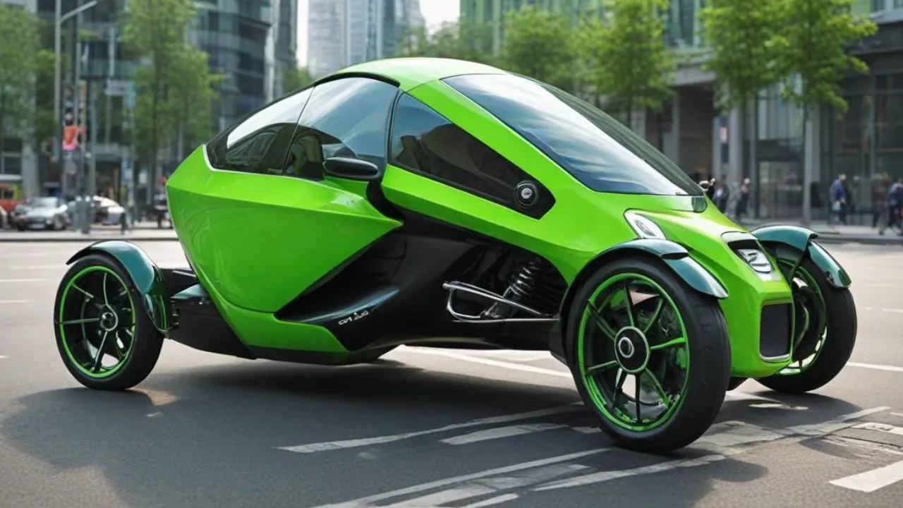 خودرو سه‌چرخ Piaggio MP3 با طراحی مدرن و رنگی