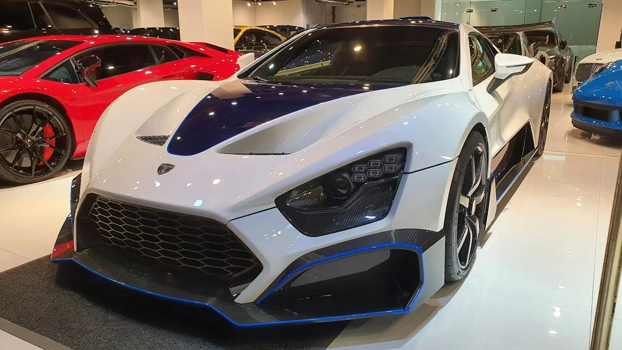 سیستم تعلیق و فرمان Zenvo TSR-S با فنرهای فعال و سیستم مغناطیسی