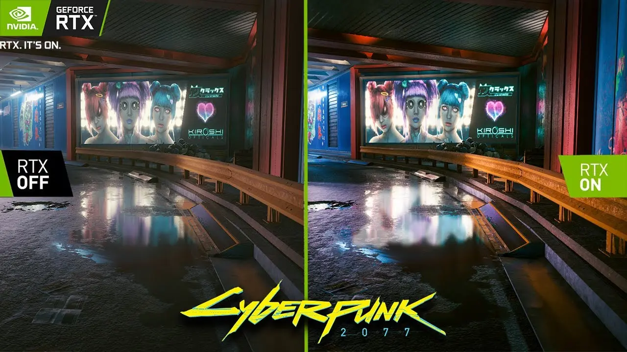 نمونهای از بازیهای مدرن که از فناوری Ray Tracing برای بهبود کیفیت گرافیک استفاده میکنند