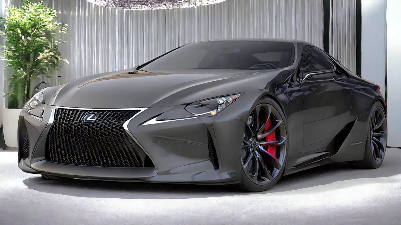 لکسوس LC 500 با طراحی دو در و موتور قدرتمند