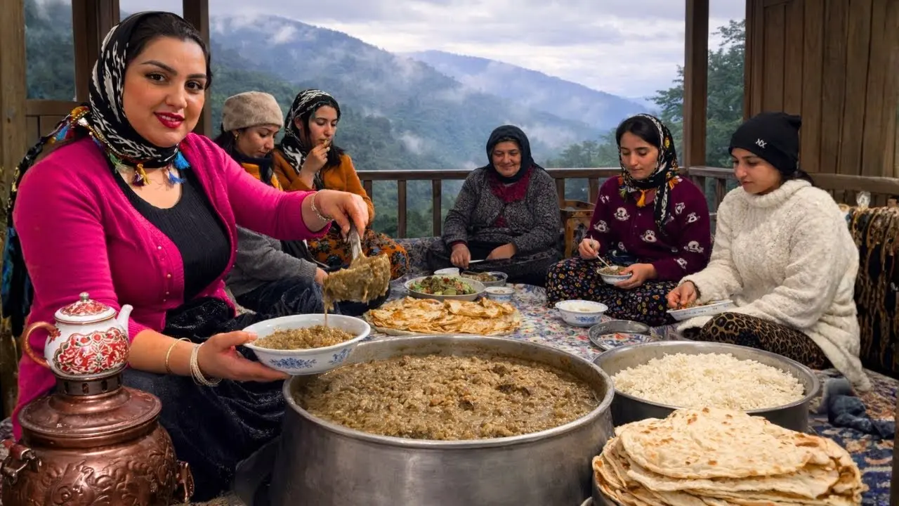 مزههای محلی شمال ایران با مواد اولیه طبیعی و سنتی