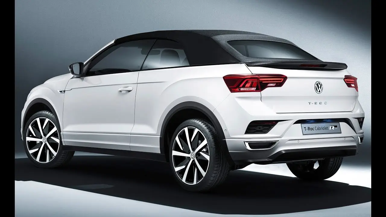 فولکس‌واگن T-Roc Cabriolet با سقف باز و طراحی مدرن و ورزشی