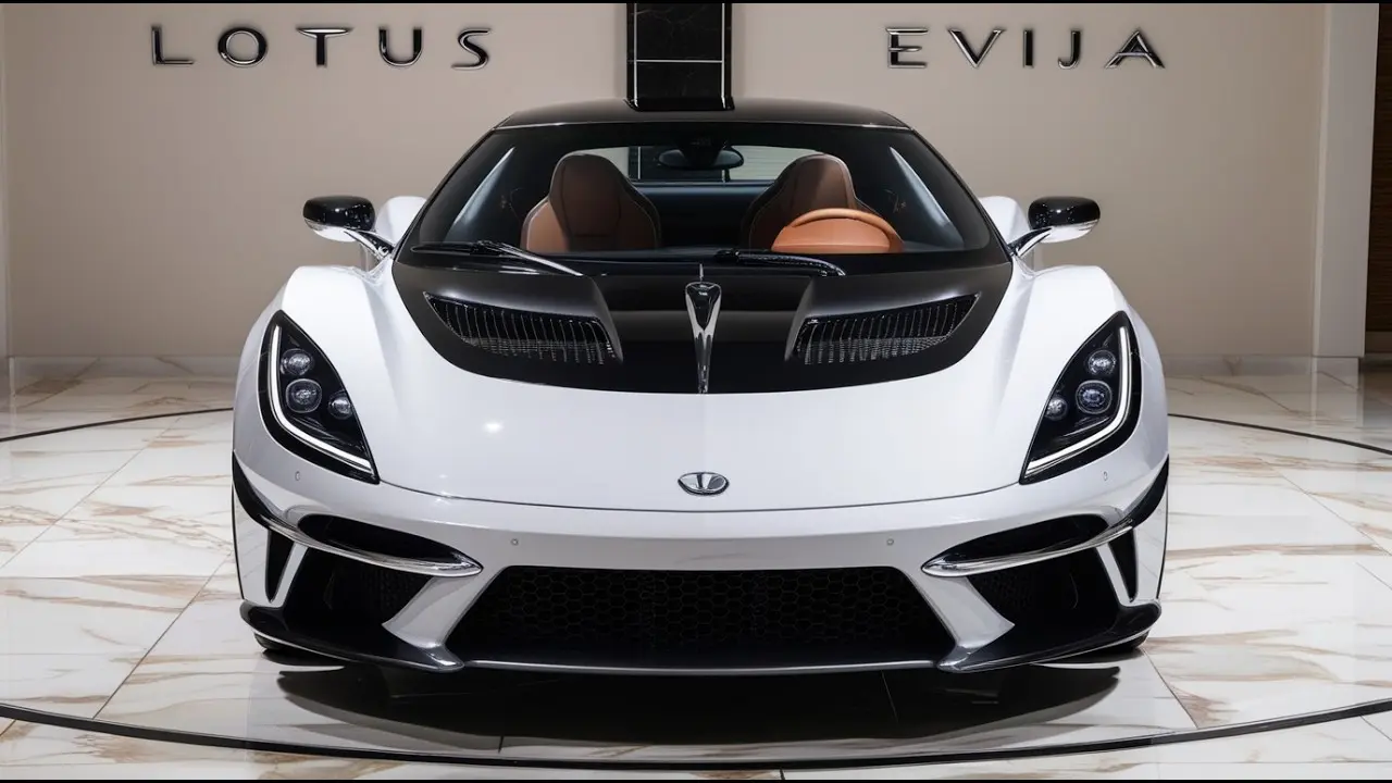 سیستم تعلیق فعال و طراحی داخلی خودرو الکتریکی Lotus Evija
