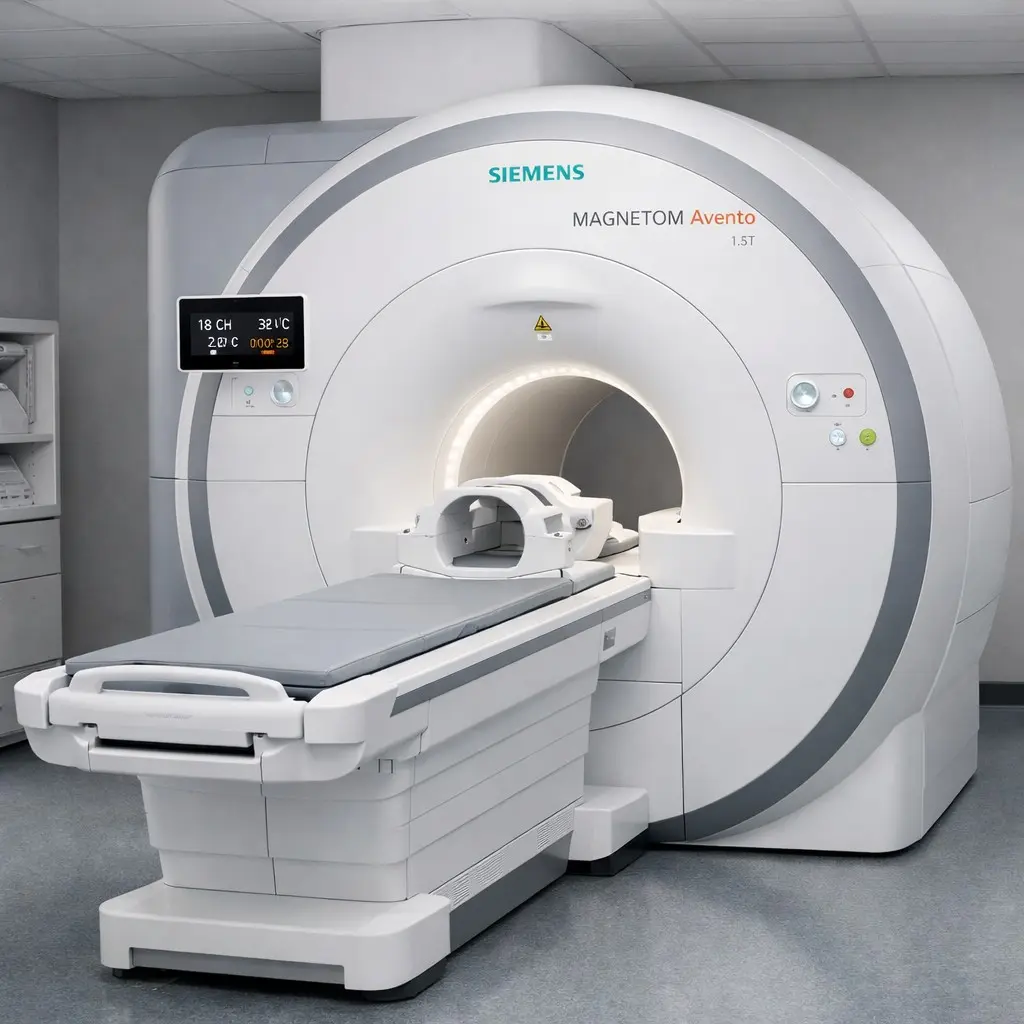مقایسه دستگاههای MRI و سیتیاسکن که نشاندهنده تفاوت در فناوری و کاربرد آنها است