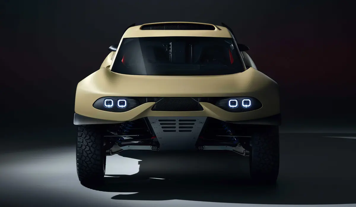 سیستم تعلیق و کنترل الکترونیکی Prodrive Hunter در حال تست