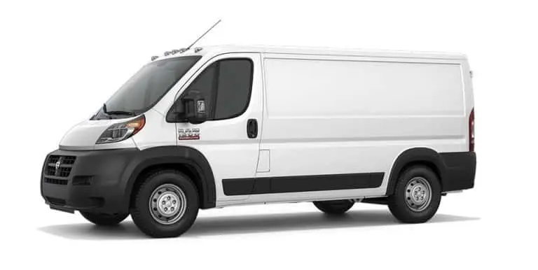 ون تجاری Ram ProMaster با فضای داخلی بزرگ و درهای دوگانه