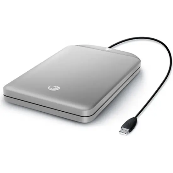 نمونه هارد اکسترنال با رابط USB و طراحی خاص برای مک
