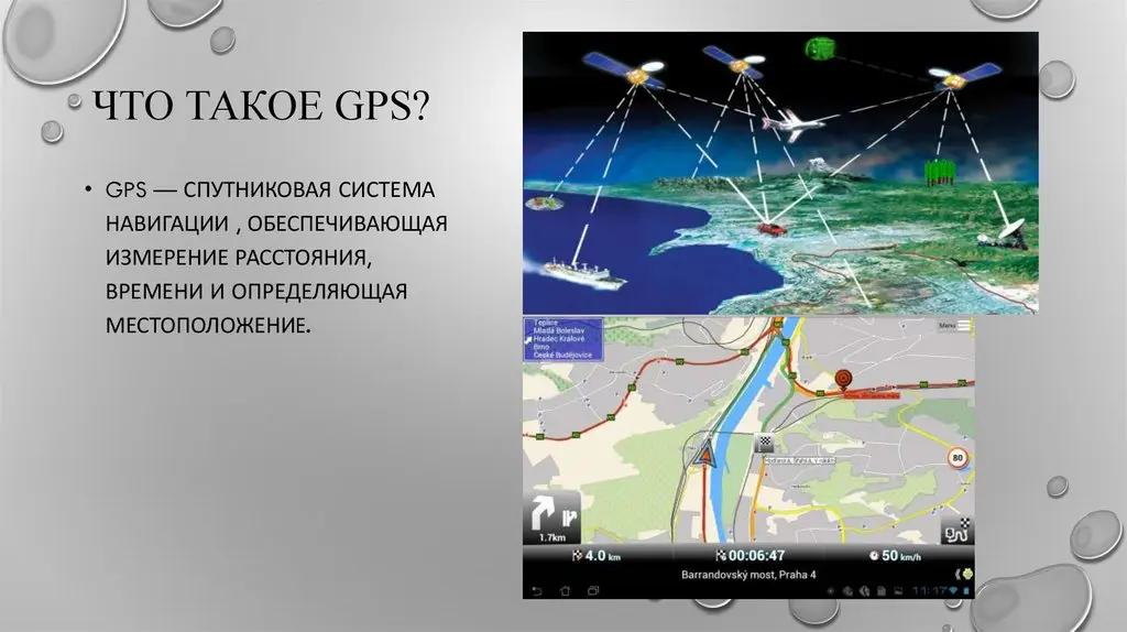 نمایی از کاربردهای مختلف GPS در زندگی روزمره از جمله ناوبری، ورزش و خدمات تحویل
