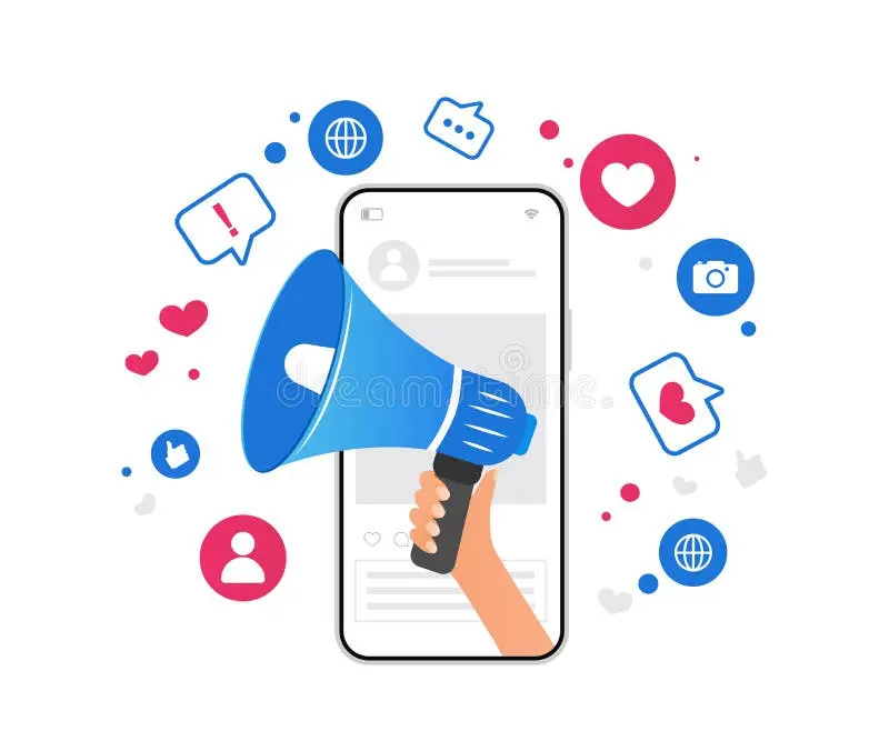 استفاده از تلفن همراه برای تبلیغات شبکه‌های اجتماعی و همکاری با افراد تأثیرگذار