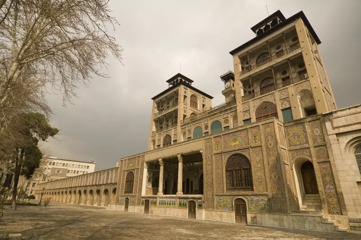 کاخ گلستان در تهران، یکی از آثار تاریخی و فرهنگی مهم ایران