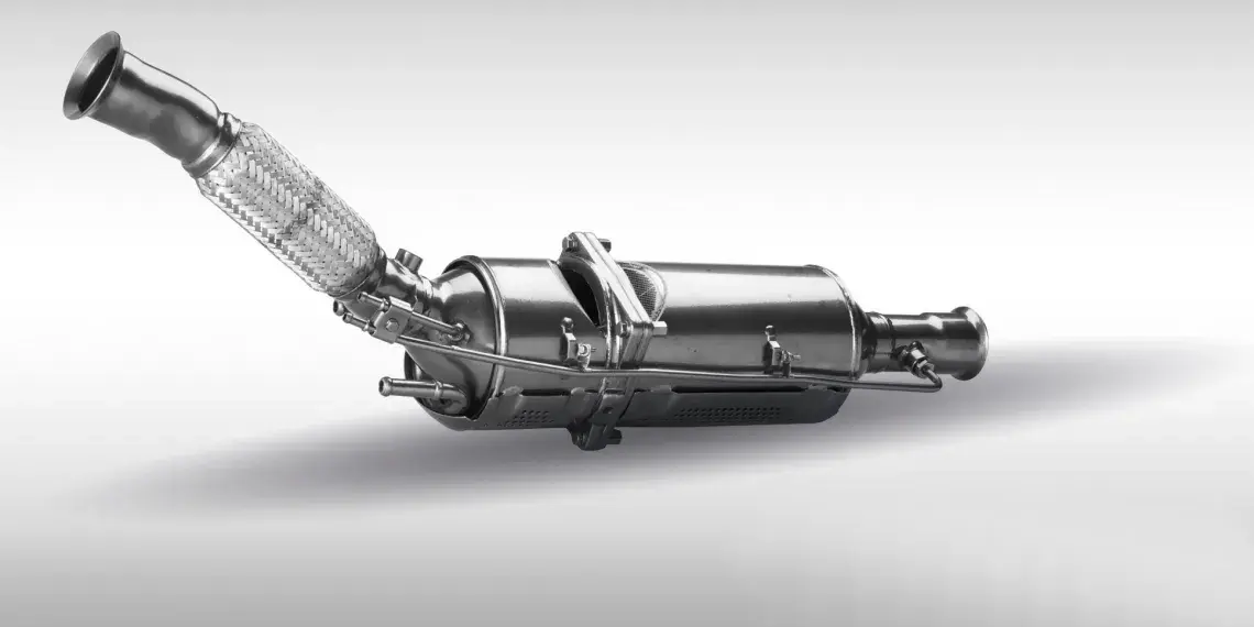 نمونه فیلتر DPF تولیدی شرکت واکر که در بازار قطعات یدکی خودروهای دیزلی استفاده میشود
