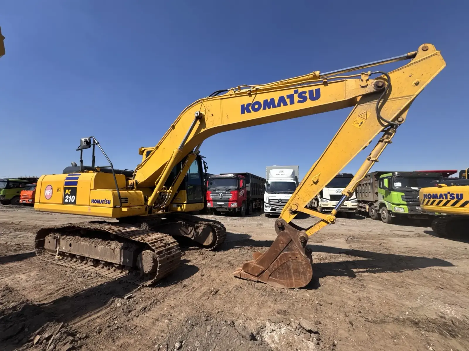 بررسی Komatsu PC210 (کوماتسو PC210)؛ مشخصات فنی بیل مکانیکی