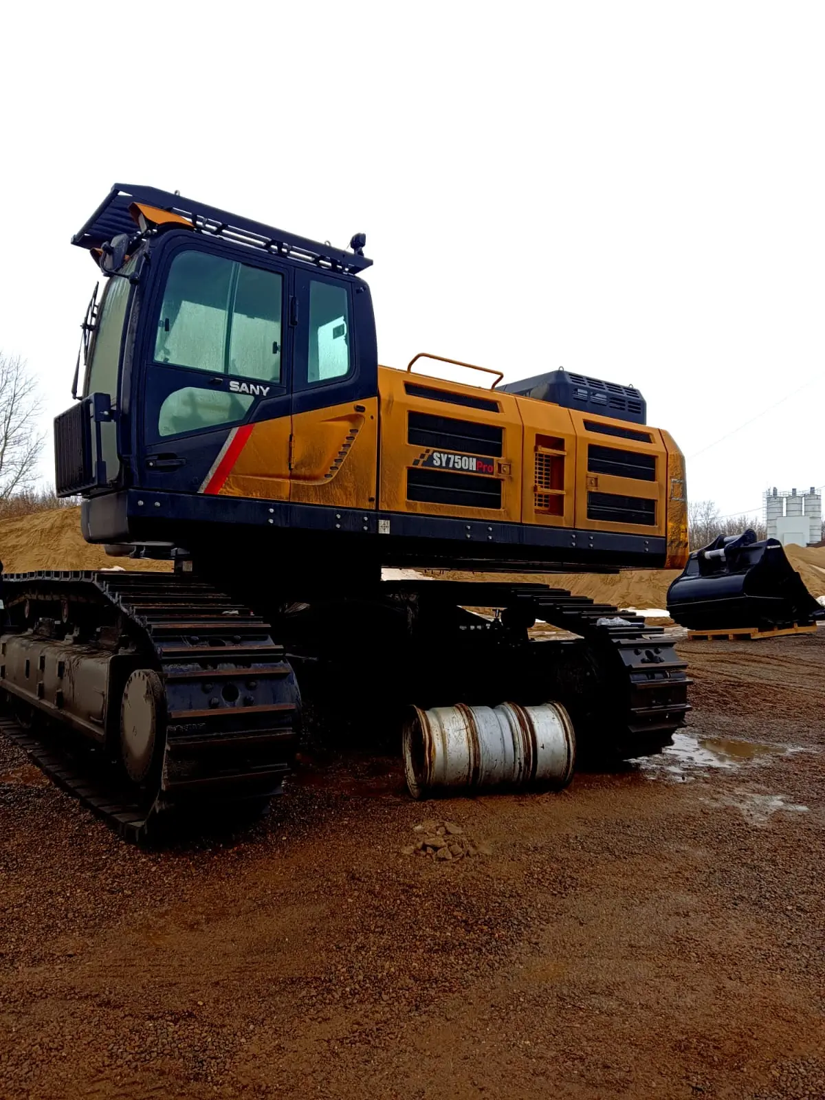 بررسی SANY SY750 (سَنی SY750)؛ مشخصات فنی بیل سنگین