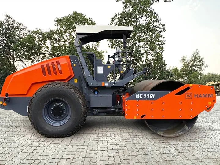 بررسی هام HC 119i (Hamm HC 119i)؛ مشخصات فنی غلتک