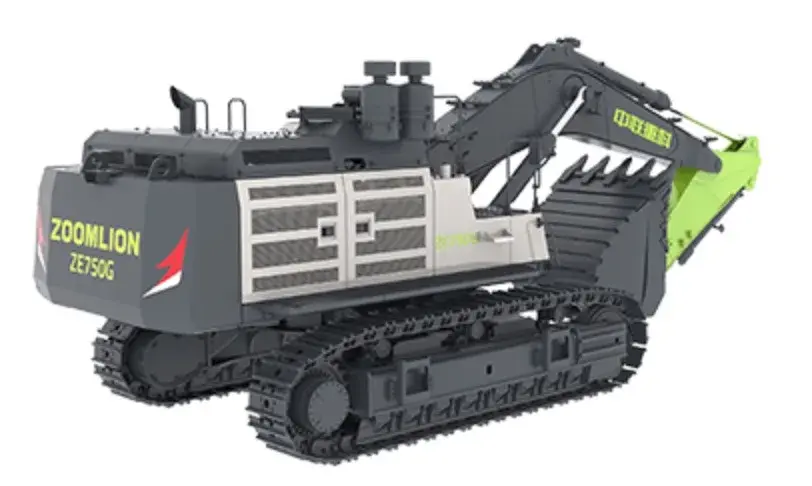 بررسی Zoomlion ZE750 (زوم‌لاین ZE750)؛ مشخصات فنی بیل مکانیکی