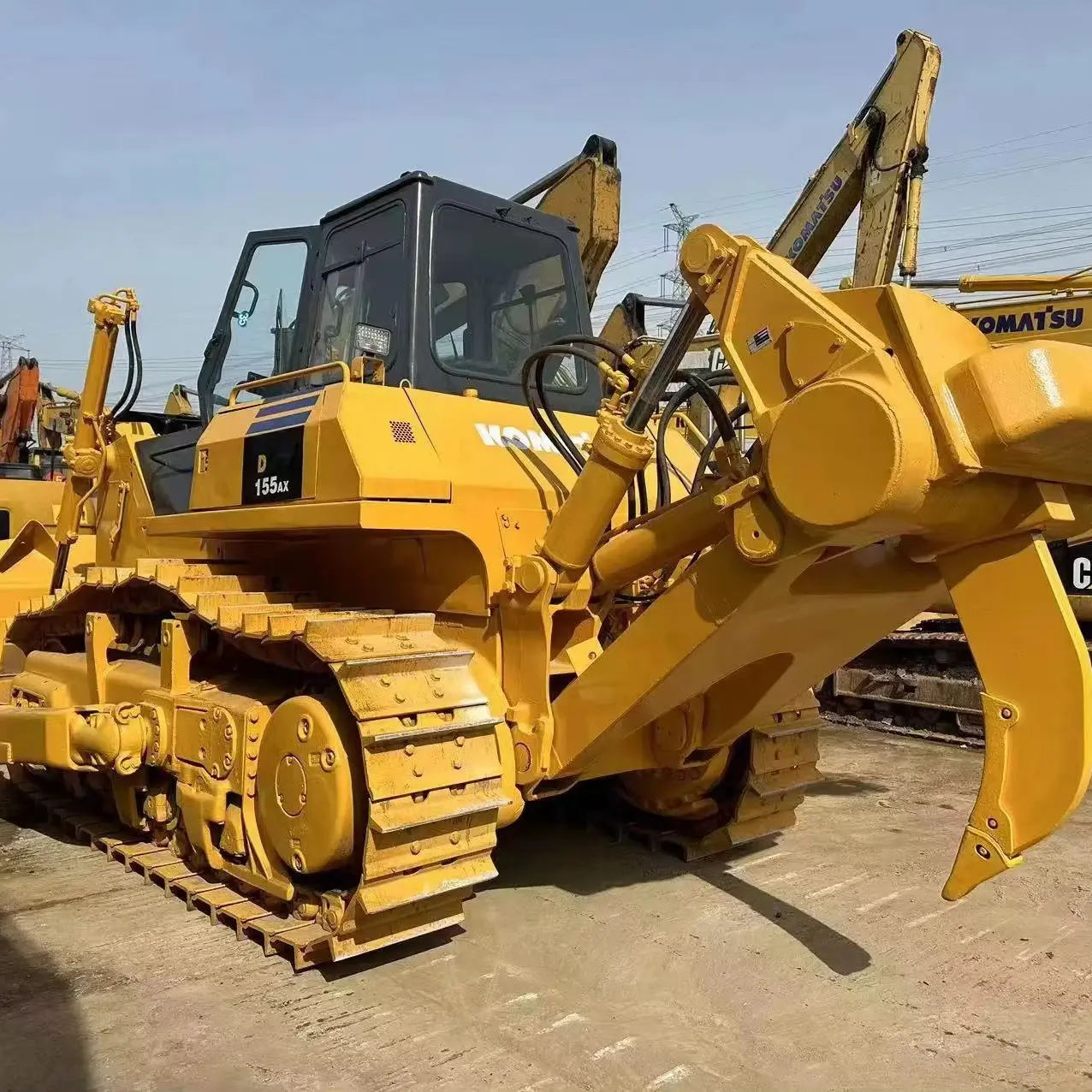 بررسی Komatsu D155AX (کوماتسو D155AX)؛ مشخصات فنی بلدوزر