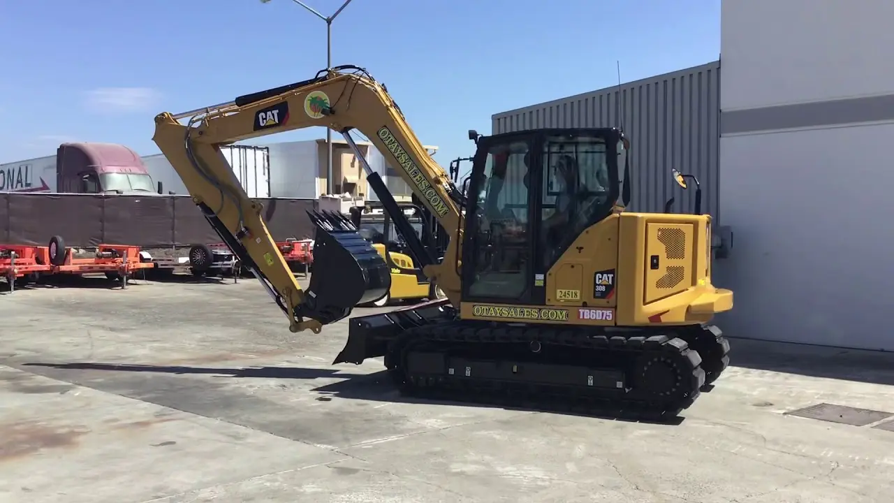 بررسی Caterpillar 308 (کاترپیلار ۳۰۸)؛ مشخصات فنی بیل مکانیکی