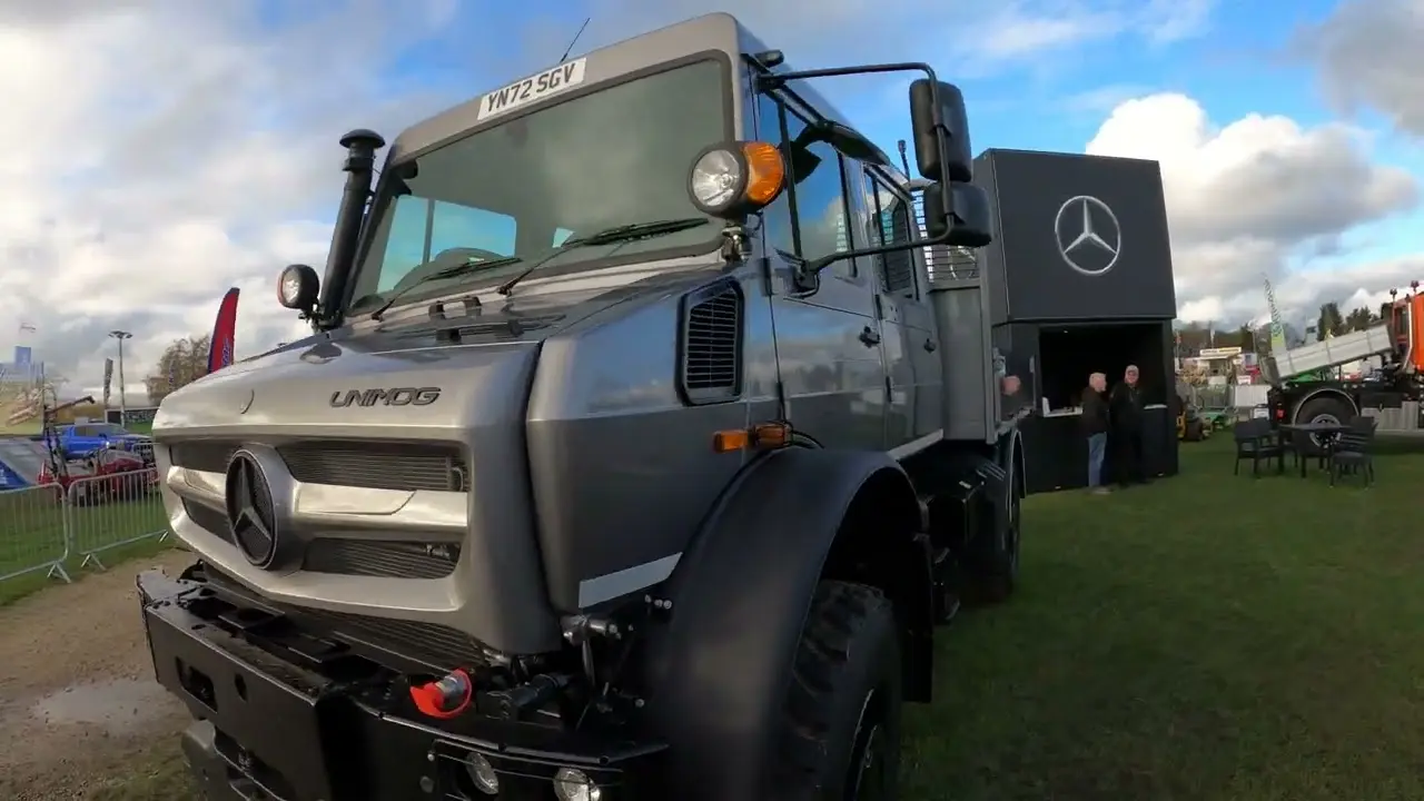 بررسی Mercedes-Benz Unimog U 5023 (مرسدس بنز یونیماگ U 5023)؛ مشخصات فنی و قابلیت‌های ویژه