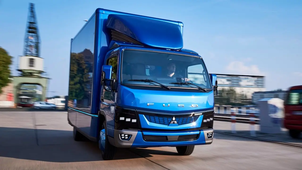 بررسی Mitsubishi Fuso eCanter (میتسوبیشی فوسو eCanter)؛ مشخصات فنی کامیون برقی