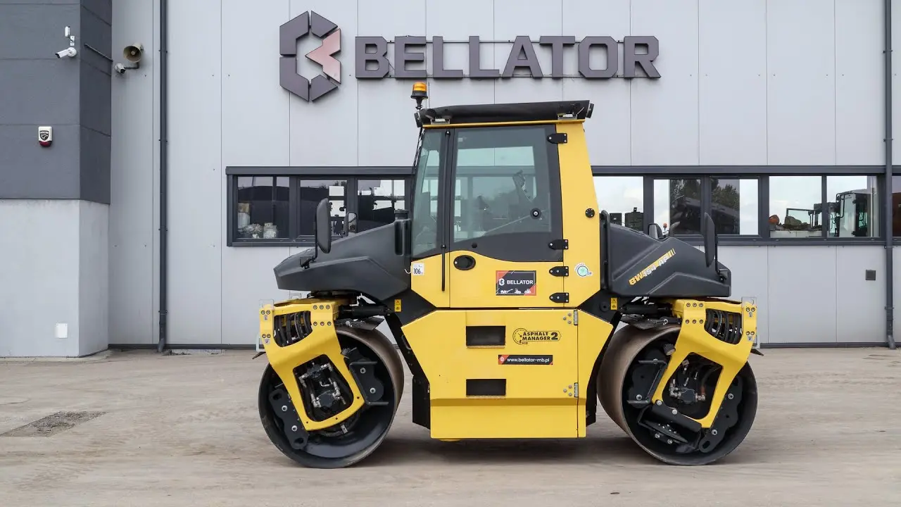 بررسی بوماگ BW 154 (Bomag BW 154)؛ مشخصات فنی غلتک