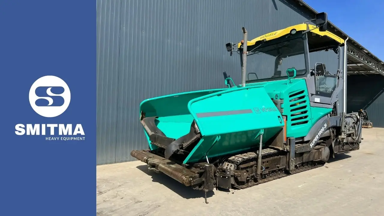 بررسی وُگله Super 1900-3i (Vögele Super 1900-3i)؛ مشخصات فنی و ظرفیت