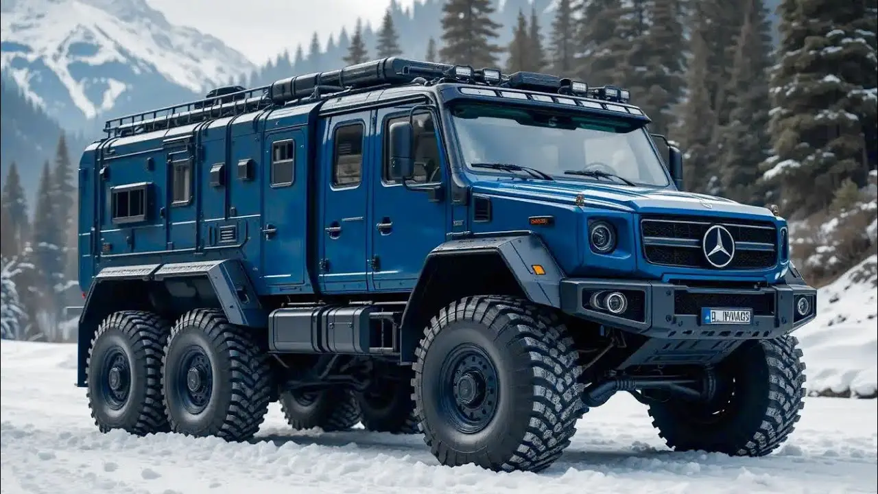 بررسی Mercedes-Benz Zetros (مرسدس بنز زتروس)؛ مشخصات فنی و کاربردهای سنگین