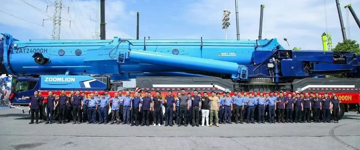 بررسی Zoomlion ZAT2400 (زوم‌لاین ZAT2400)؛ مشخصات فنی جرثقیل