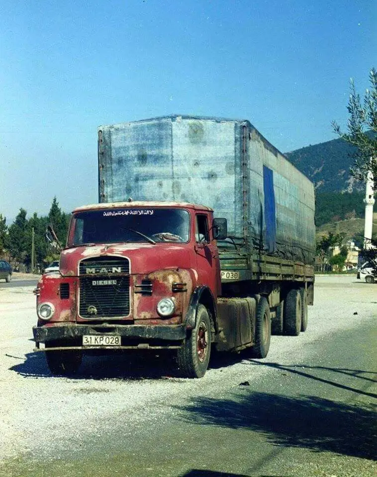 کامیون‌های قدیمی MAN