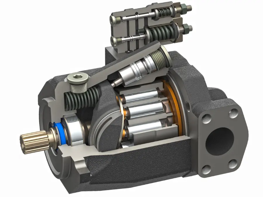 پمپ اصلی هیدرولیک — Main Hydraulic Pump