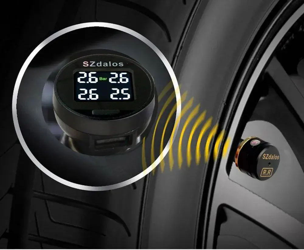 سیستم کنترل فشار باد لاستیک TPMS چیست