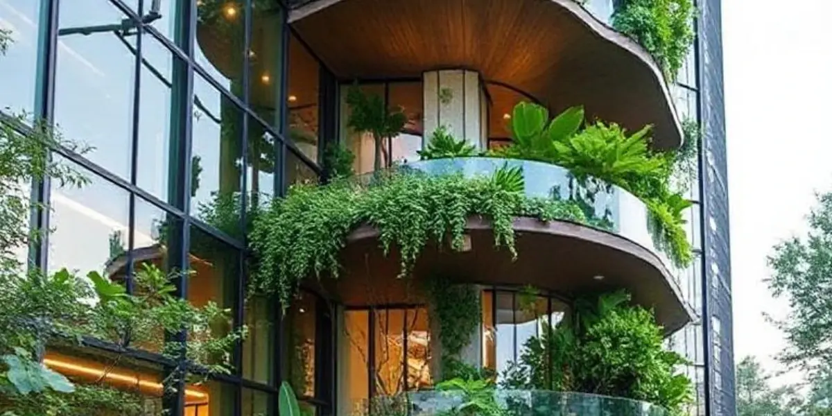 معماری بیوفیلیک چیست و چگونه طبیعت را وارد فضای زندگی می‌کند؛ راهنمای ساده برای شروع