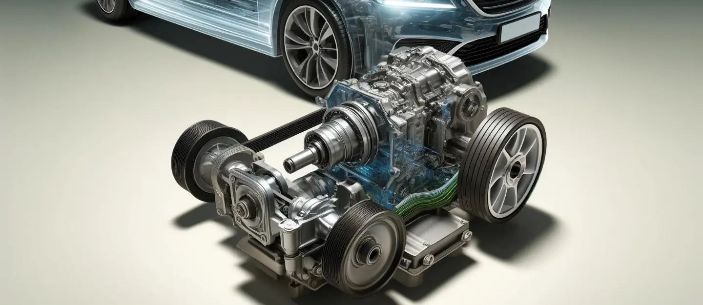 گیربکس e-CVT چگونه کار می‌کند